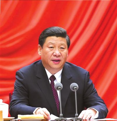 昨天，习近平在中纪委全会上发表重要讲话。新华社发