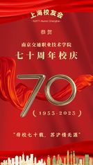上海校友会贺信